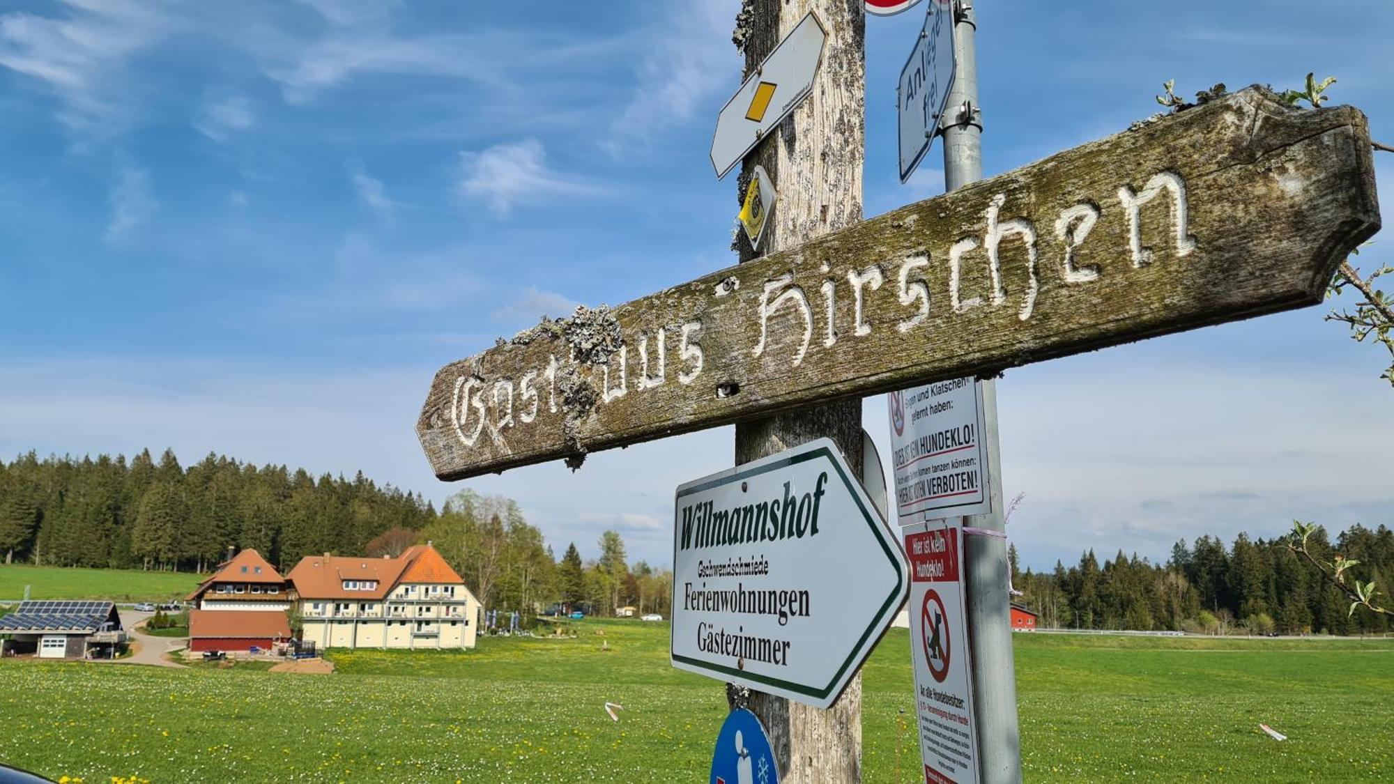 Gasthaus Zum Hirschen Furtwangen Exteriér fotografie